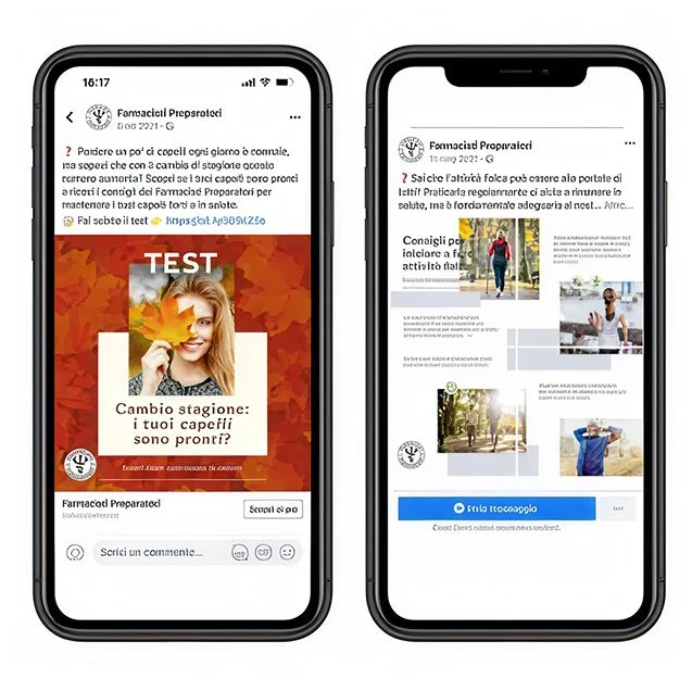 Esempi di Annunci su Discover, Gmail, YouTube e Facebook