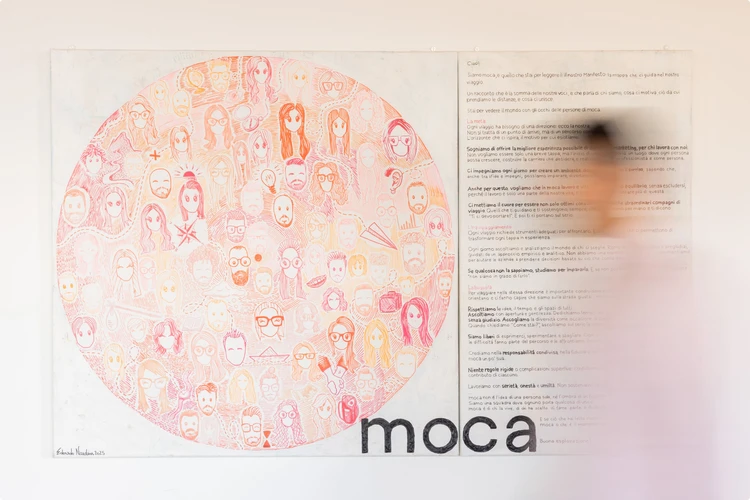 Opera manifesto in ufficio