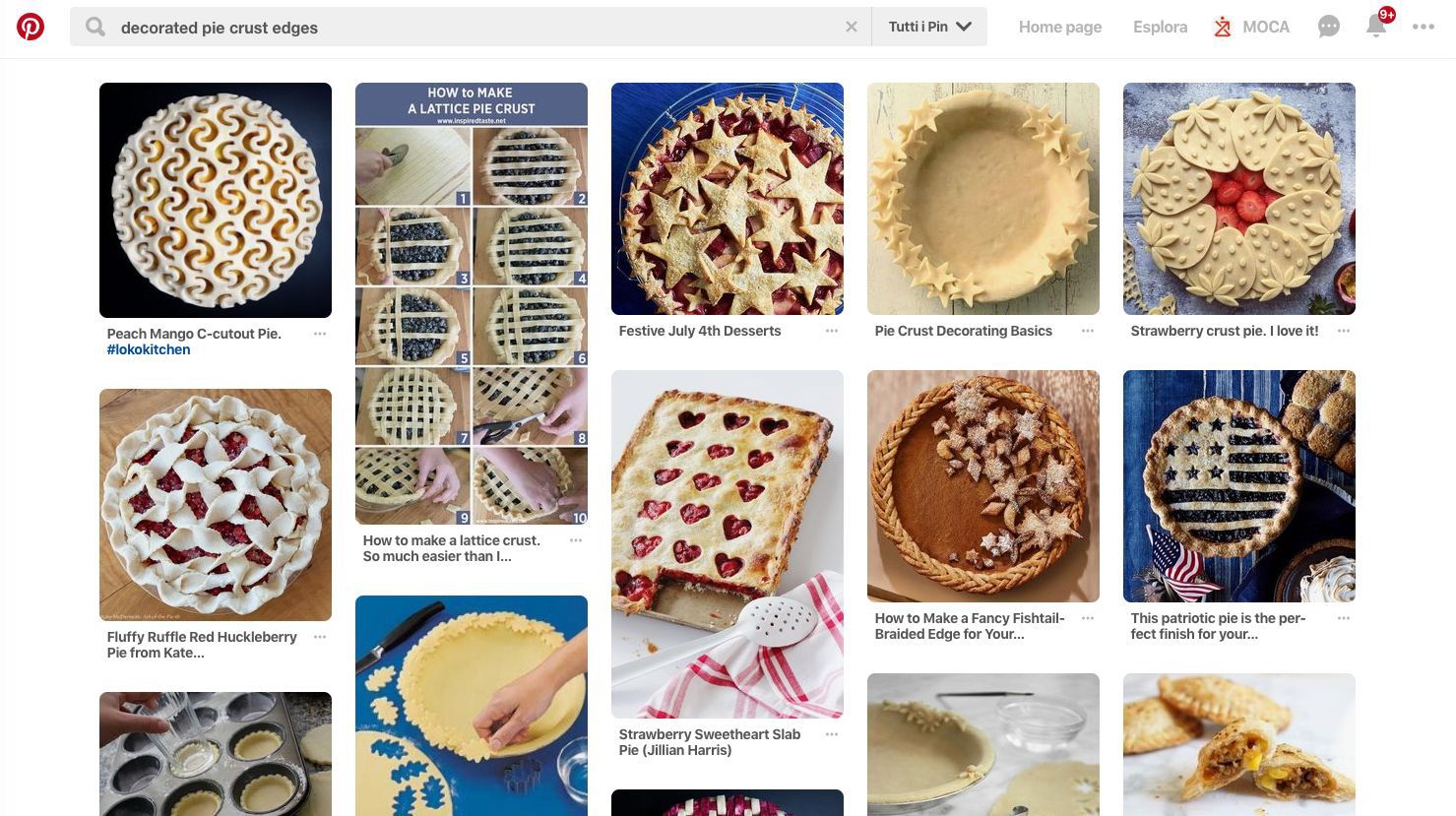 ricerca immagini pinterest