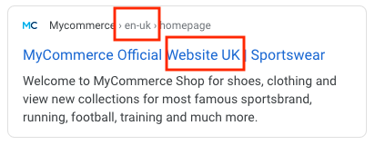 seo internazionale snippet